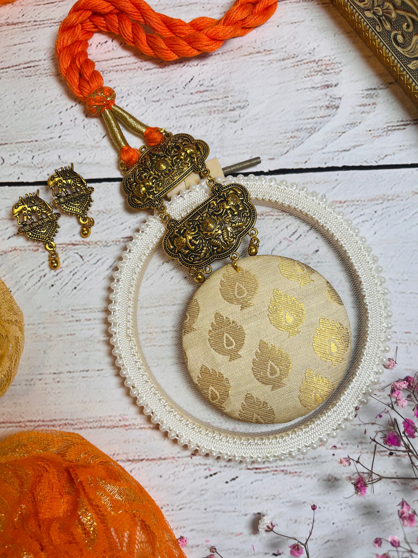 Fabric Necklace